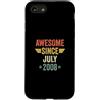 Legend Since Birthday Custodia per iPhone SE (2020) / 7/8 Awesome Since July 2008