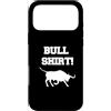 AmCan Tech Custodia per iPhone 17 Pro Max Bull Shirt! BS Divertente e divertente