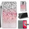 KENHONER Custodia per Xiaomi Redmi Note 8 Pro, rosa