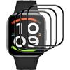 GIOPUEY 3 Pezzi Pellicola Protettiva per Xiaomi Redmi Watch 6 Active, [Piena Copertura] Materiale omposito Protezione Pellicola [Anti-graffio] - Trasparente