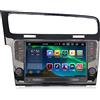 Erisin 8-Core 4GB+64GB Android 14 Autoradio per VW Golf 7 Golf VII 9 pollici IPS Schermo Tattile Supporta GPS Navigatore Wireless CarPlay Android Auto DSP SWC DAB+ Bluetooth 5.0 WiFi OBD2 Canbus USB