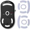 ehomiiii DPS Glides per Logitech G Pro Wireless - 2 set di piedini per mouse di ricambio, pattini di velocità, bordi rotondi, autoadesivi, in PTFE, su misura - Kit di aggiornamento per accessori da gioco