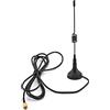 Othmro Antenna 433MHz - RG174 GSM GPRS Cavo SMA Maschio RG174 Antenna GSM Nero 2m 5DB SMA Connettore Maschio 433 MHz Cavo Antenna RG174 Antenna 1piece