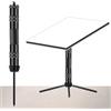 WEWOGA Treppiede compatibile per Starlink Mini,Portatile Treppiede Montaggio Supporto con Alluminio 1/4 Adattatore Terreno Picchetto,All'aperto Viaggio Montaggio Kit (per SPX-04171000-515)