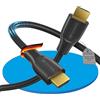 sonero PHC010-015 Premium Certificato cavo HDMI ad alta velocità con Ethernet, Connettori Placcati Oro (4 K UltraHD, 3d Full HD, 18 Gbps Full Band with,HDR High Dynamic Range), Cavo HDMI con spine de