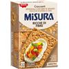 Generico Misura Fibrextra Croccanti Integrali con Semi di Sesamo, Fiocchi d'Avena e Chia, Ricchi di Fibre, Senza Aromi, 8 Fette, Confezione da 160g