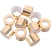 FRCOLOR Tappi per Bottiglie Diffusore Ricaricabili Oro 10 Pezzi