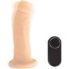 No-Parts Shane Vibrating Dildo with Remote 13cm Skin