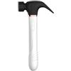 SuperLove 4in1 Sucking & Thrusting & Vibrating & Licking Hammer Vibrator Black-White