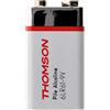 Zenitech Thomson - Batteria alcalina 6LR61 9 V