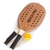 Sport1 One The Sport Maker Sport1 set racchettoni Beach Tennis in legno 12mm con palla. Racchettoni spiaggia resistenti. Racchette pro per mare, spiaggia e tempo libero con pallina beach tennis a rimbalzo controllato.