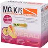 MGK VIS MG.K Vis Magnesio-Potassio Ze.ro Zuccheri Integratore Idrosalino-Energetico Senza Zuccheri Gusto Mango-Passion Fruit, 30 Bustine