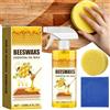 Generic Detergente nutriente per legno, spray nutriente, 120 ml, con funzione lucidante, kit con spugna e asciugamano con trattamento antigraffio, per soggiorno, cucina, tavolo, armadio, pavimento con