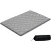 VEVOR Materasso Tatami Addensato da 2032 x 1372 x 89 mm, Tatami Pieghevole Dimensioni Standard, con Borsa Portaoggetti e Accessori di Montaggio, Materassino a 9 Strati per Meditazione Yoga, Grigio