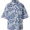 NORTH SAILS Camicia Donna Boxy in Mussola di Cotone con Stampa Corallo