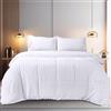 Utopia Bedding Set Copripiumino Seersucker - Include 1 Copripiumino 200x200 cm con chiusura a cerniera, 2 Federe 50x75 cm con chiusura a busta; il piumino è venduto separatamente.