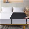 LEOANITTY Tappetino di messa a terra per letto con cordoncino, Beathable Grounding Sheet per un sonno migliore, Earthing Mat Grounding (68 x 180 cm)