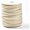 Craftdady Tubo cavo da 15 m in gomma PVC avvolto intorno per filo di memoria collana bracciale lavoro a maglia, marrone chiaro