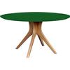 IlGruppone Salvatavolo Colore Verde Copritavolo da Poker Sottotovaglia AntiGraffio Mollettone - Verde - Rotondo 135 cm