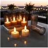 MMOBIEL Candele LED Ricaricabili Tea Light con Telecomando, Timer e Base di Ricarica di MMOBIEL - 6 Pezzi Senza Fiamma Effetto USB Lumini LED per Casa, Tavolo, Matrimoni e Decorazioni Natalizie