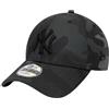 New Era New York Yankees MLB League Essential Midnight Camo 9Forty Berretto Regolabile per Bambini