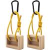 Générique Hangboard da Arrampicata 1 Coppia Fingerboard In Legno Per Trazioni