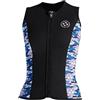 Mealoodiousmusea 3mm Donne Muta Top Senza Maniche Neoprene Diving Vest 3mm Cerniera Diving Vest XL Nero