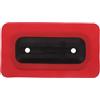 BESPORTBLE Supporto per Pinna in PVC Resistente con Staffa di Montaggio per Paddle Board Gonfiabile Rosso per Protezione della Tavola