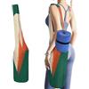KHAUERBC Borsa da palestra con motivo rosso e bianco Oga, borsa per tappetino da yoga, per donne e uomini. Borsa in tela leggera per yoga, pilates, studio, allenamento, uso all'aperto