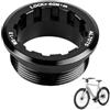 Novaly Anello di sicurezza a cassetta a 12 velocità, compatibile con Shimano Micro Spline a 12 marce, M7100, M6100, M8100, nero, 12 dischi di sicurezza 7R