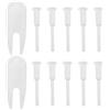 Didiseaon Set 1 Tappo Aria per Palla Yoga e Palla da Esercizio in ABS Bianco Estrattore, Chiusura Efficiente e Facile da Conservare per Accessori Fitness