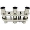 Baoblaze Portacanne da Pesca Portacanna Supporto Staffa Reggicanne Porta Canna in Acciaio Inox Resistente All'acqua Salata per Canne in Posizione Sicura Adatto a Barca Lago Fiume E Uscite All'alba