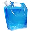 BESTOYARD 4 Pezzi Tanica per Acqua Pieghevole 5l in PE Blu, Facile da Trasportare e Compressibile per Campeggio e Escursionismo Outdoor