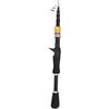 Minhe Canna da pesca telescopica in fibra di carbonio portatile Casting Pole 1,6 m-2,4 m attrezzatura da viaggio leggera per pescatori d'acqua dolce salata