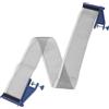 TOVINANNA Set Rete da Ping Pong con Supporto Spesso in Plastica e Rete in Mesh, Compatibile con Tutti i Tavoli da Tennis da Tavolo, Uso Interno ed Esterno per Allenamento e Divertimento