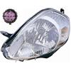 Ricam FARO DEPO - PROIETTORE H4 C/MOTORE ELETTRICO PARABOLA CROMATA FIAT GRANDE PUNTO >06/'08 - DX