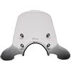 FACO 22686 PARABREZZA 4MM CON ASTE CROMO COMPATIBILE CON PIAGGIO BEVERLY CRUISER 500 2007 2011