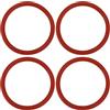 Be In Your Mind 4 Pezzi 53 Mm X 5 Mm Guarnizione Ad Anello Per Camino A Gas Riscaldatore Compatibile Con Truma Riscaldatori Caravan O Motorhome Serie 3002 5002 Guarnizione Ad Anello In Silicone