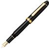 Platino Penna stilografica Platinum 3776 Century nera UEF 14K oro pennino PNB-15000...