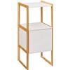 5 five simply smart Mobile basso sotto lavabo naturéo, bianco