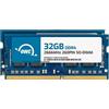 OWC 64 GB (2 x 32 GB) DDR4 PC4-21300 a 2.666 MHz SO-DIMM Aggiornamento memoria a 260 pin, (OWC2666DDR4S64P), per iMac 27 pollici 2019-2020 (iMac19,1 iMac20,1 iMac20,2)