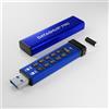 iStorage datAshur Pro USB Flash Drive Crittografato Blu Alluminio