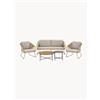 House Nordic Set salotto da giardino Novella 5 pz