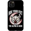 Moonlit Alpha Pack Custodia per iPhone 11 Pro Max Nascondi i tuoi piedi L'alfa è qui piede