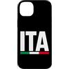 Italiano Family Heritage Souvenirs Custodia per iPhone 14 Plus ITA Bandiera Italia Italia Uomo Donna Bambino