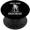 Fun Hip Replacement Surgery & Hip Surger Hip Hip Hooray - Chirurgia dell'anca Bionic Hip Fun Sostituzione dell'anca PopSockets PopGrip Adesivo