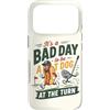 Hot Dog Golf Days Custodia per iPhone 17 Pro Divertente golf hot dog girare snack carrello umorismo