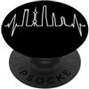 Le skyline di Shanghai per gli amanti de Shanghai Skyline Battito del Cuore La Cina Amo Shanghai PopSockets PopGrip Adesivo