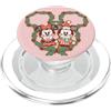 Disney Mickey & Minnie Cute Christmas Gingerbread Cookies PopSockets PopGrip per MagSafe
