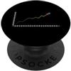 placebo chart growth graph placebo trend Grafico dei progressi del placebo PopSockets PopGrip Adesivo